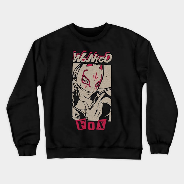 Wanted Fox Crewneck Sweatshirt by merch.x.wear